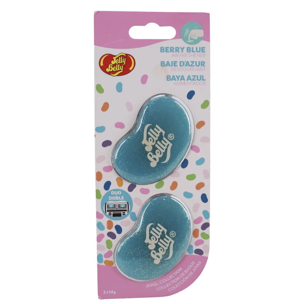 Aromatizante Aroma Verry Blue Vent Stick Jelly Belly 1 Pza
