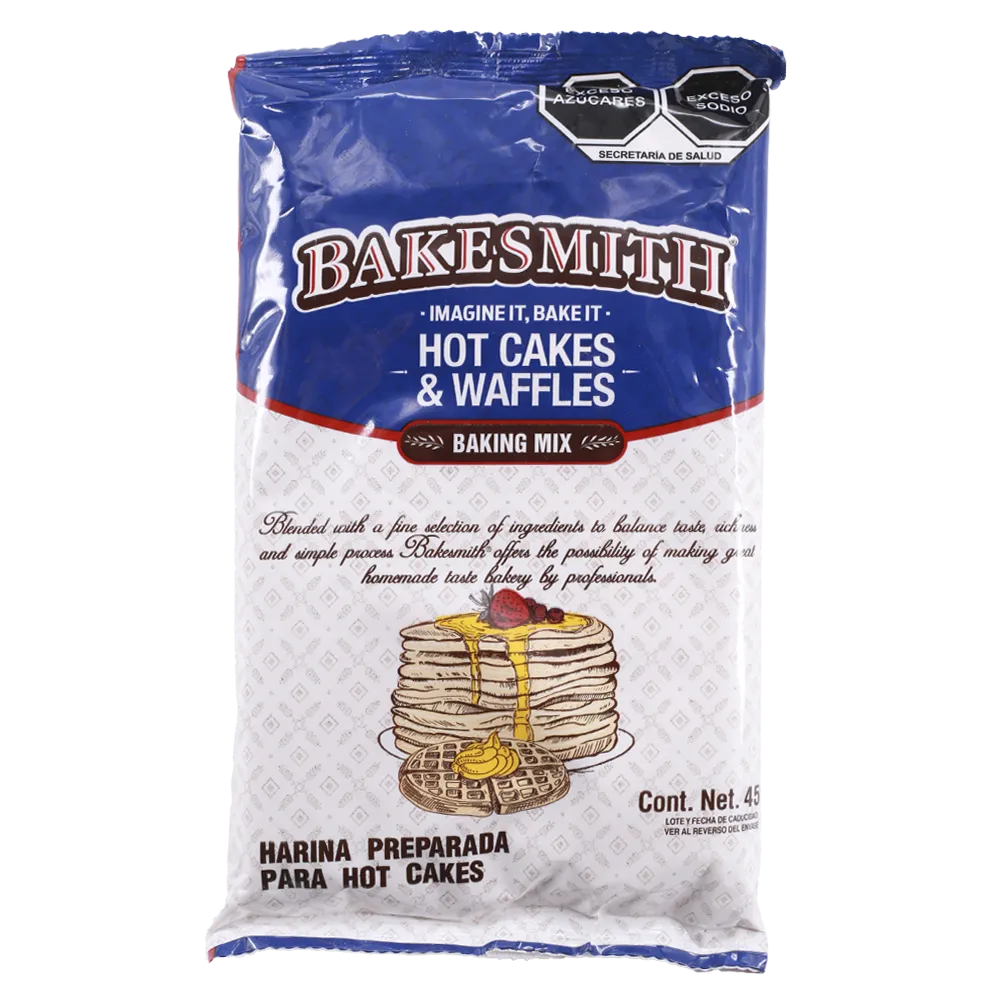 Harina Para Hot Cakes Y Waffles Bakesmith 450 g