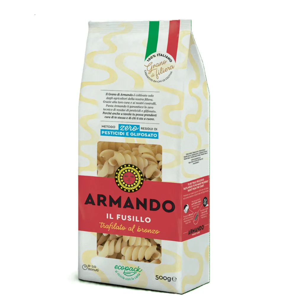 PASTA PARA SOPA IL FUSILLO ARMANDO 500 GRAMOS