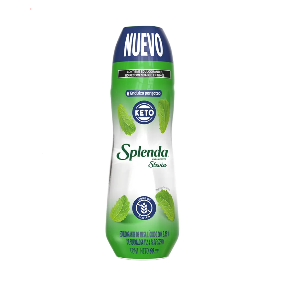 Endulzante De Mesa Con Stevia Liquido Splenda 60 Ml
