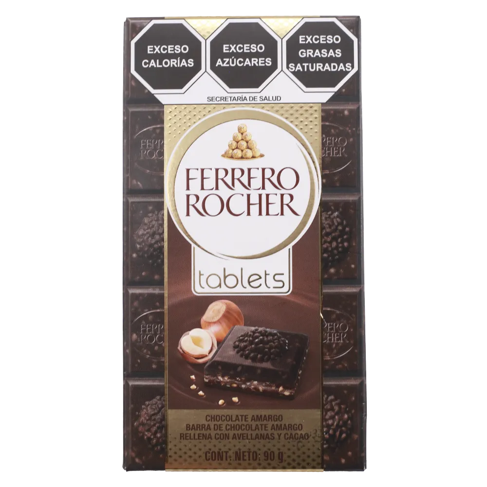 Tableta Chocolate Amargo Ferrero 90 g