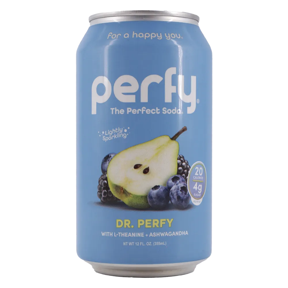 Bebida Sabor Moras Y Pera +L-Teanina+Ashwaganda Perfy 355 Ml