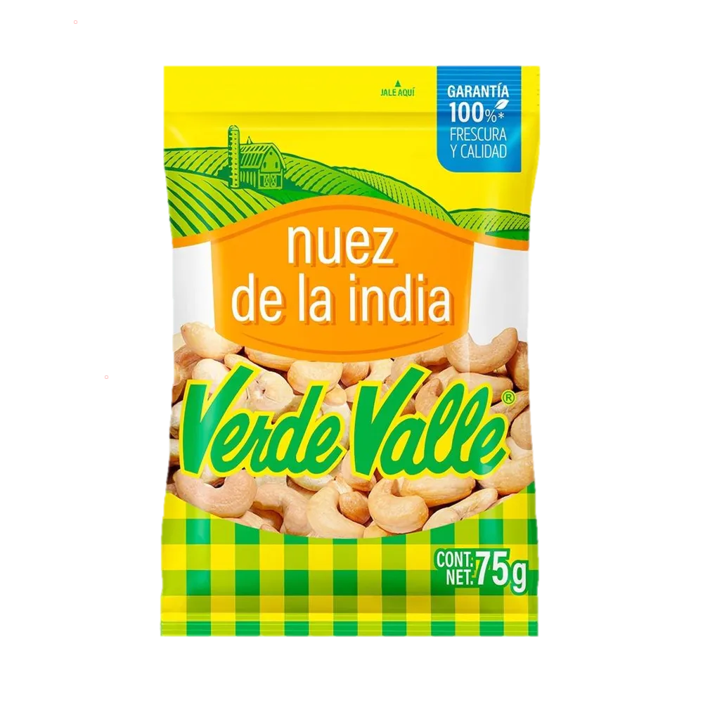 Nuez De La India Verde Valle 75 Gr