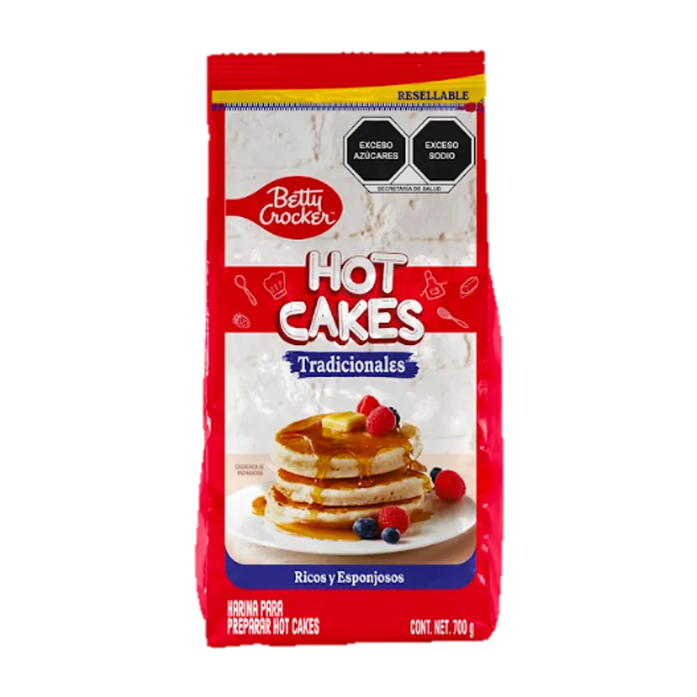 Harina Para Hot Cakes Tradicionales Betty Crocker 700 Gr
