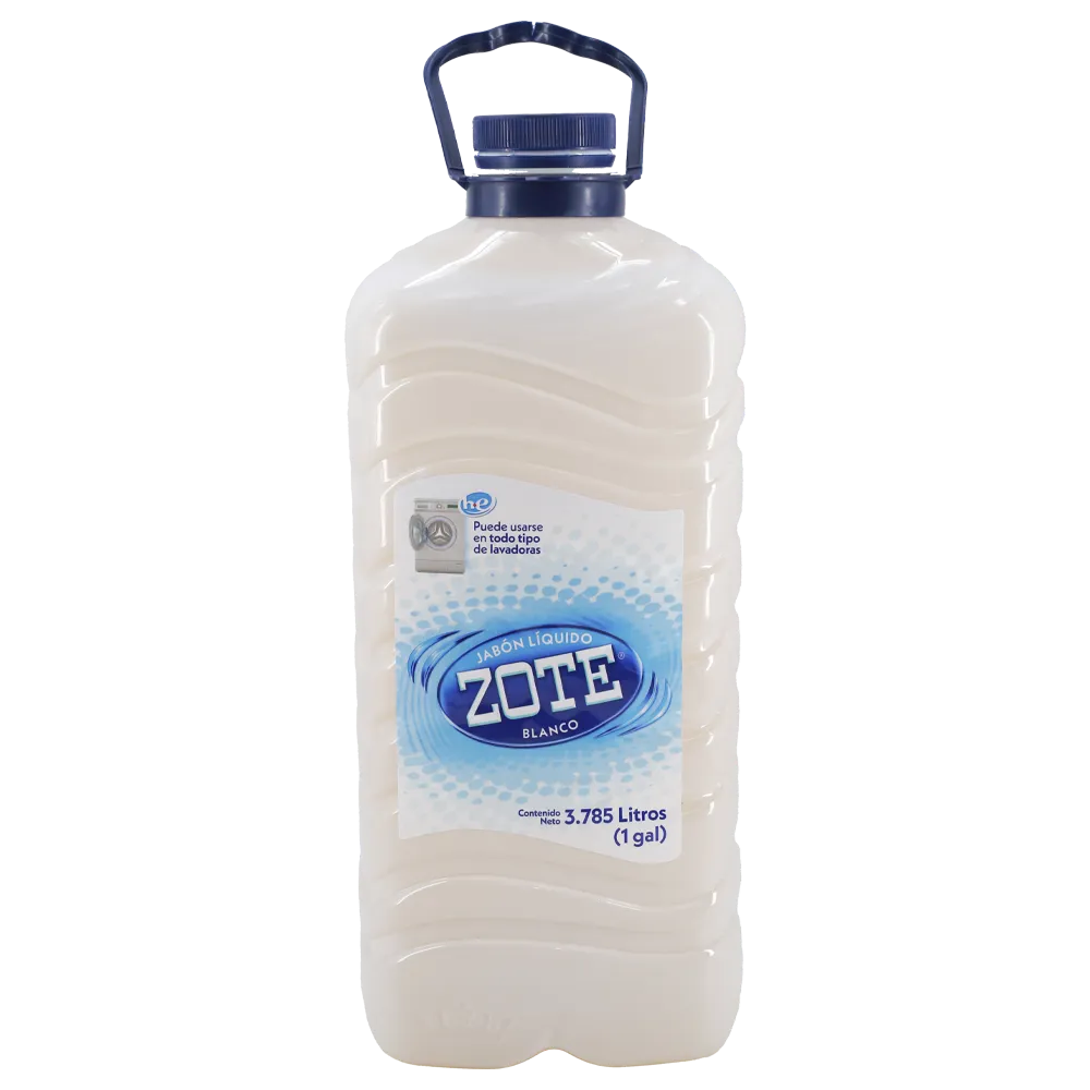 Jabon Liquido blanco Zote 3.785 lt