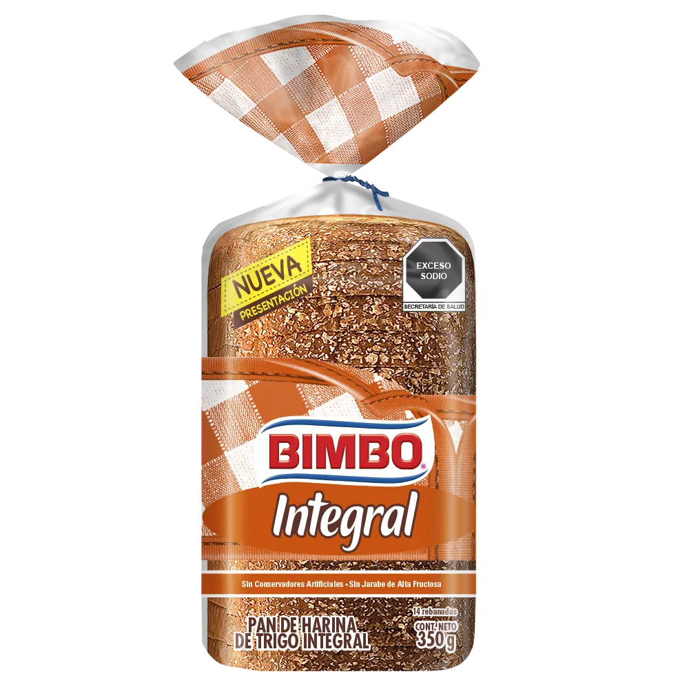 Pan Integral Bimbo 350 g