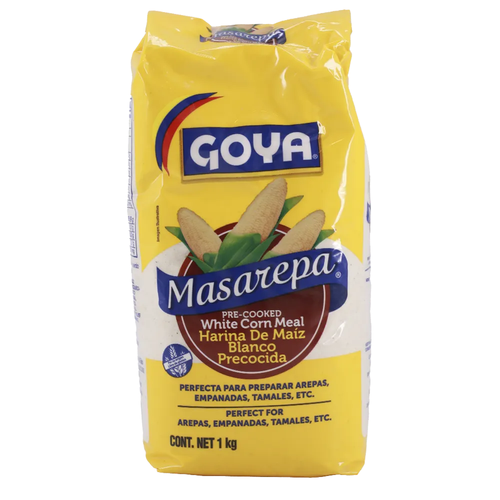 HARINA DE MAIZ AMARILLO MASAREPAS GOYA 1 KILOGRAM