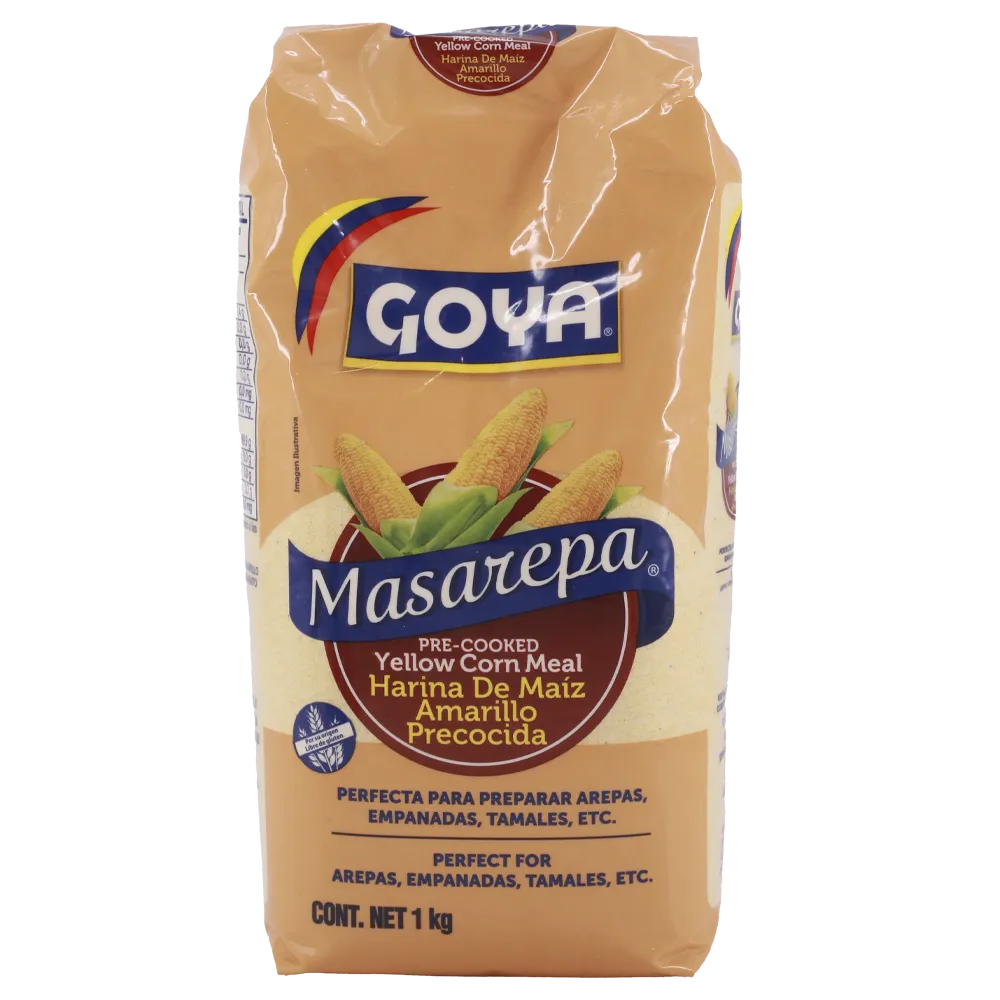 HARINA DE MAIZ BLANCO MASAREPAS GOYA 1 KILOGRAM