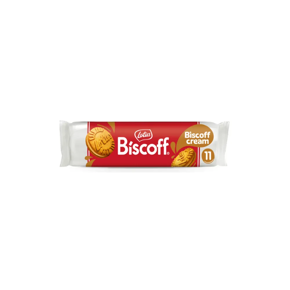 Tubo Galleta Lotus Rellena Biscoff 110 Gr