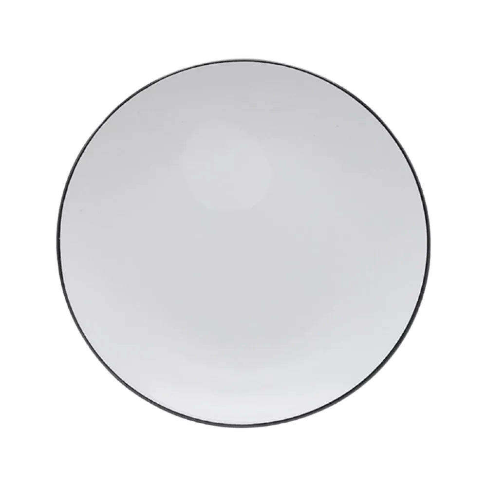 PLATO TRINCHE DE CERMICA BLANCO CHEFMAKER 1 PIEZA