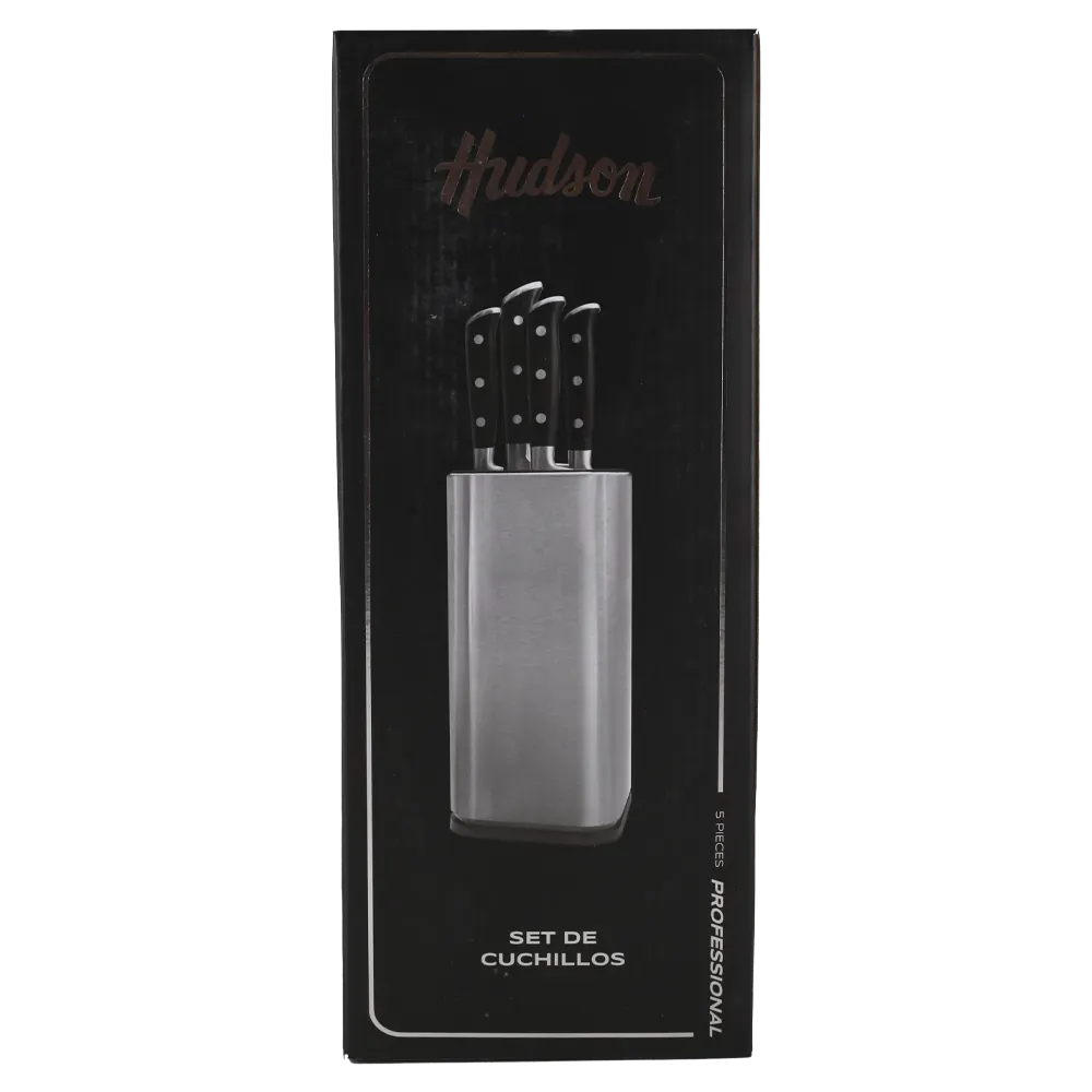 SET DE 4 CUCHILLOS LNEA PROFESSIONAL HUDSON 1 PIEZA