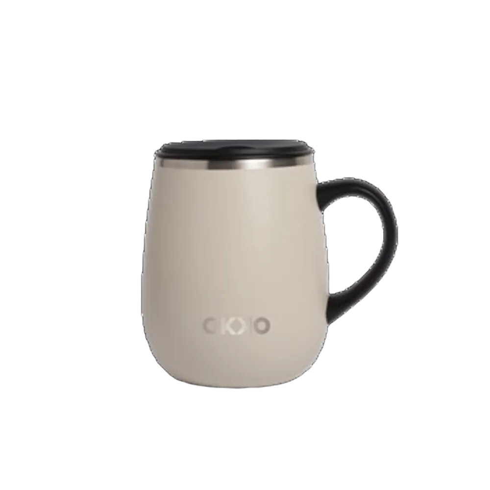 TERMO MONO DE ACERO INOXIDABLE CREMA OKKO 1 PIEZA