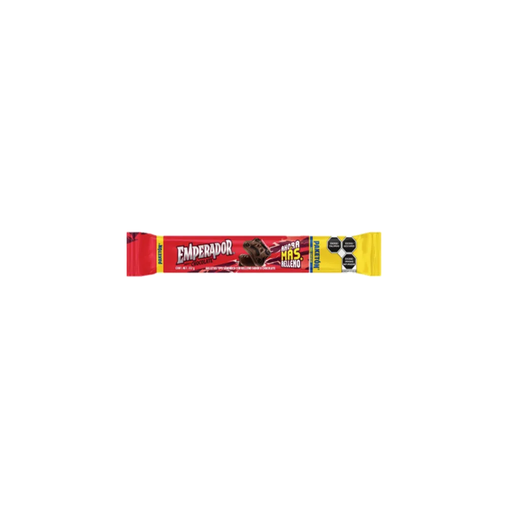 GALLETA TUBO EMPERADOR CHOCOLATE GAMESA 222 GRAMOS