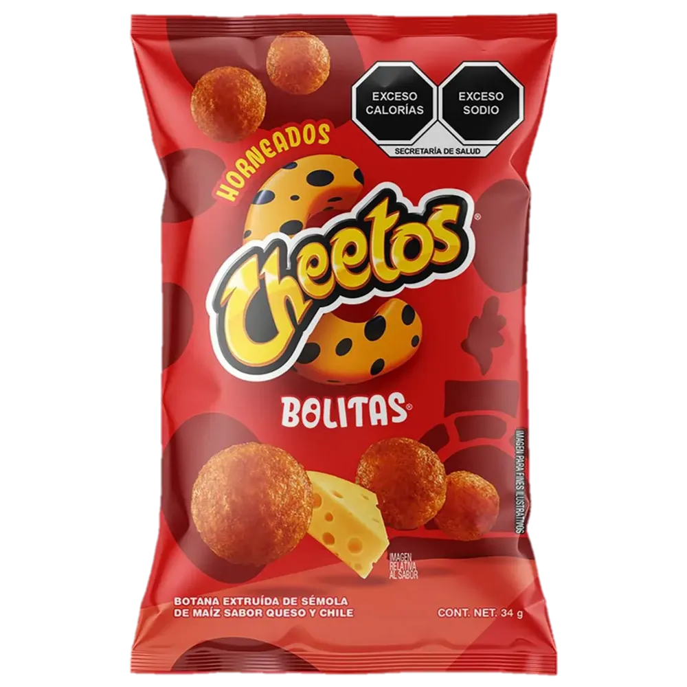 CHEETOS BOLITA QUESO CHEETOS 34 GRAMOS