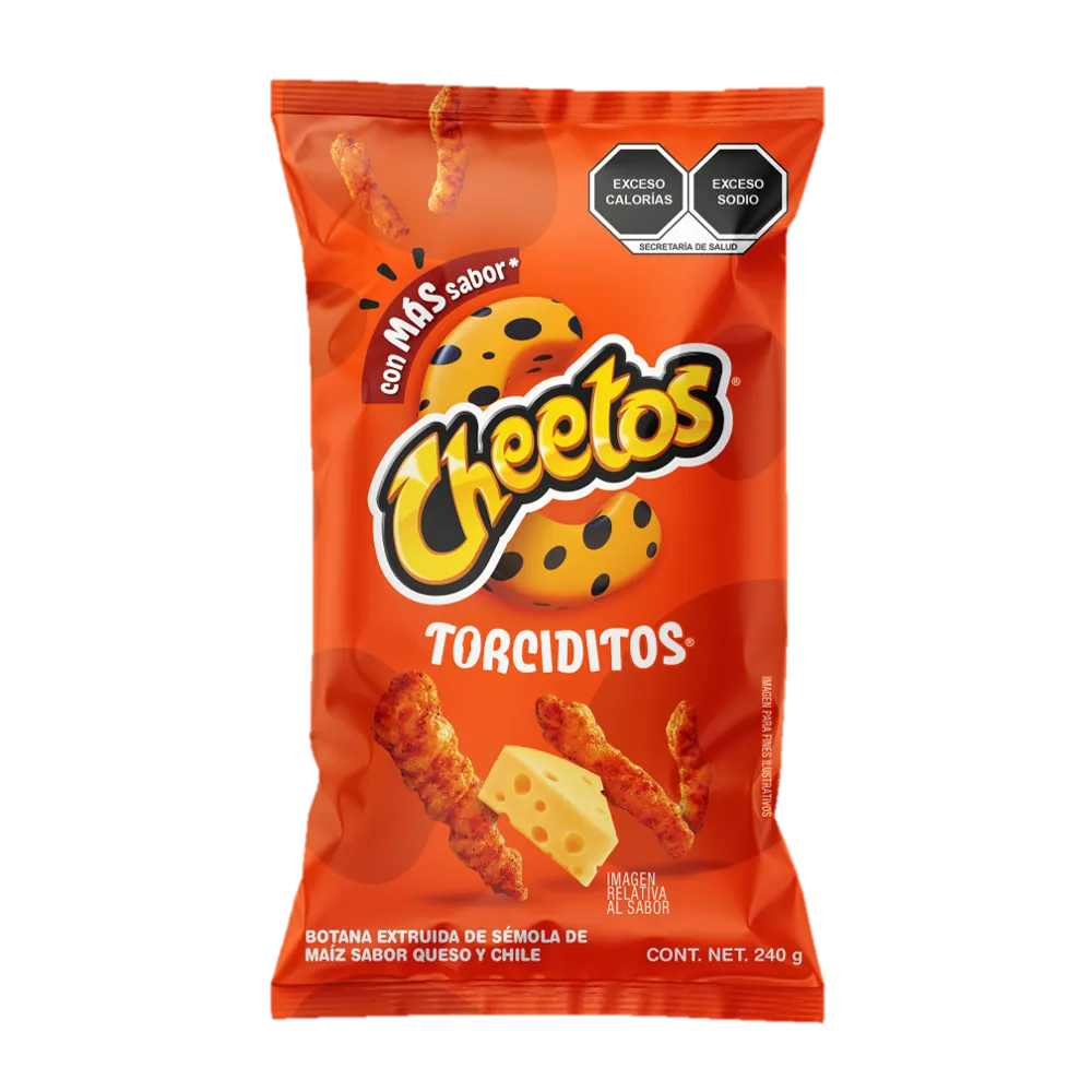 CHEETOS TORCIDITOS QUESO CHEETOS 145 GRAMOS