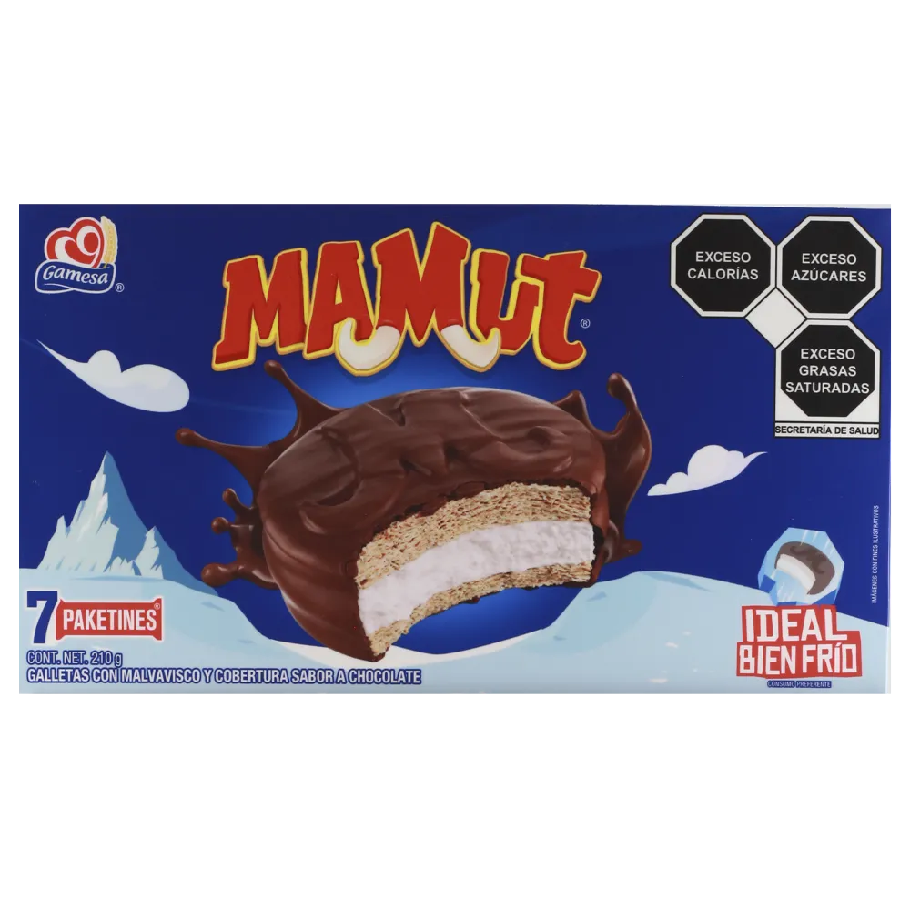GALLETA MAMUT GAMESA 210 GRAMOS