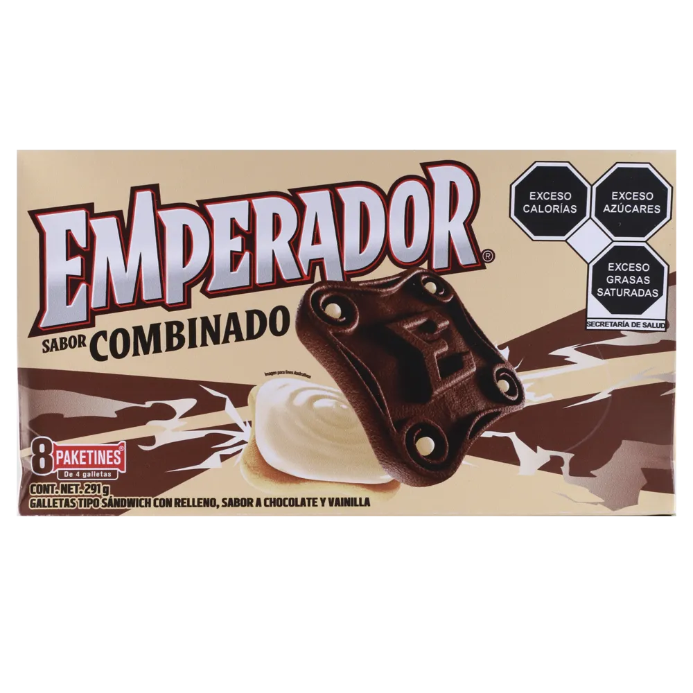 GALLETA EMPERADOR SABOR COMBINADO GAMESA 291 GRAMOS