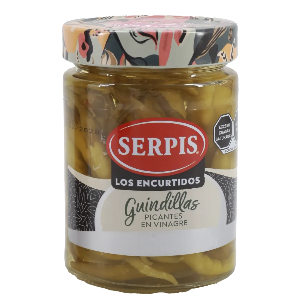 GUINDILLA PICANTE EN VINAGRE SERPIS 330 GRAMOS