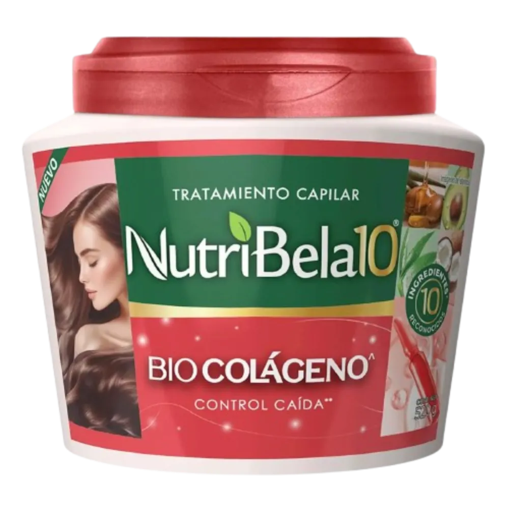 TRATAMIENTO CAPILAR BIO COLAGENO NUTRIBELA 520 GRAMOS