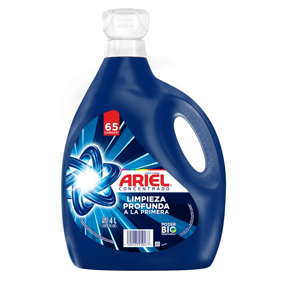 DETERGENTE LIQUIDO LIMPIEZA PROFUNDA ARIEL 4 LITRO