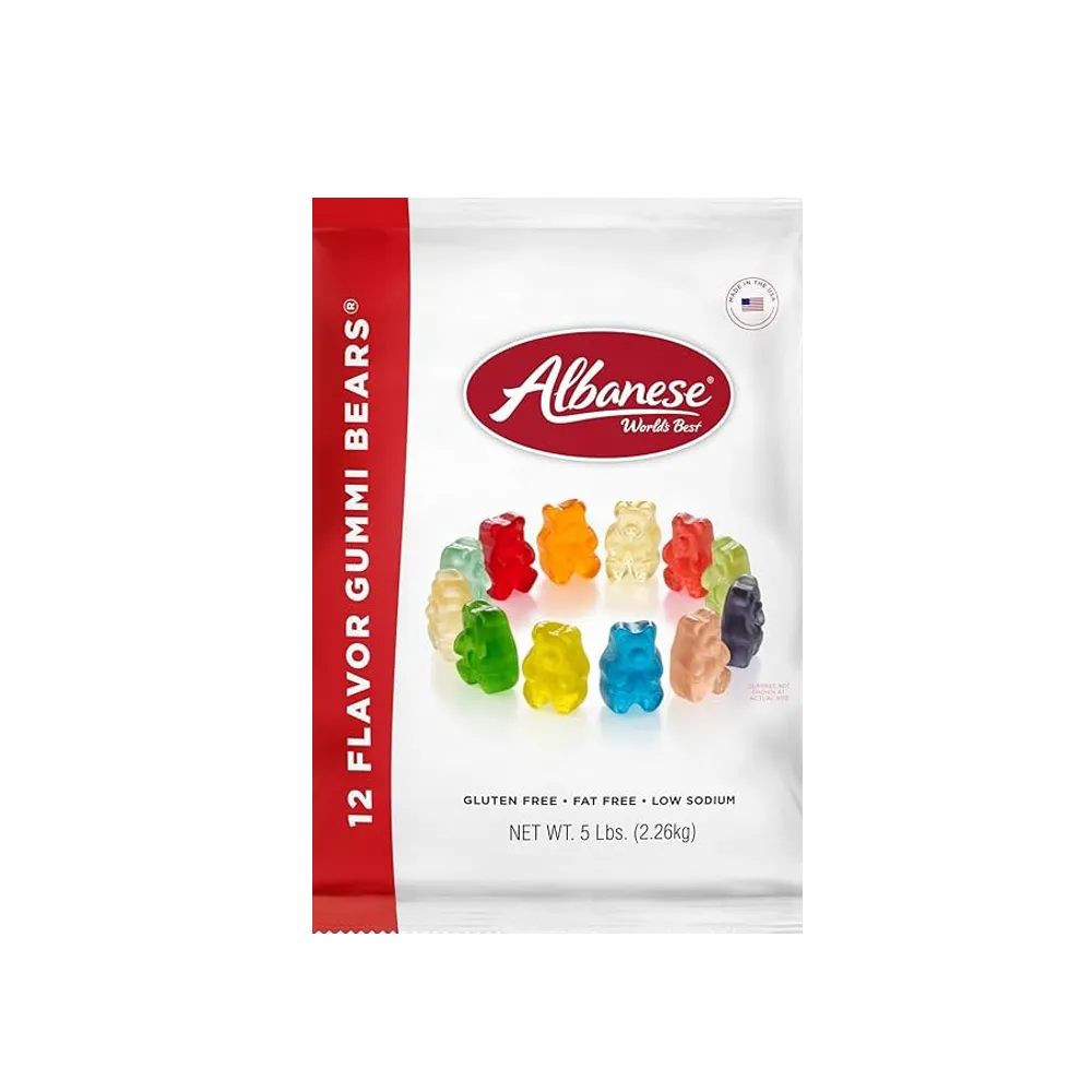 GOMITAS DE OSITOS ALBANESE 12 SABORES ALBANESE 212 GRAMOS