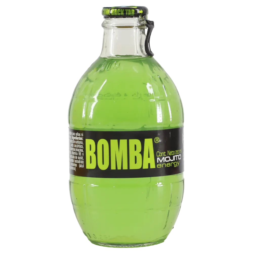 BEBIDA ENERGETIZANTE MOJITO BOMBA ENERGY 250 MILILI
