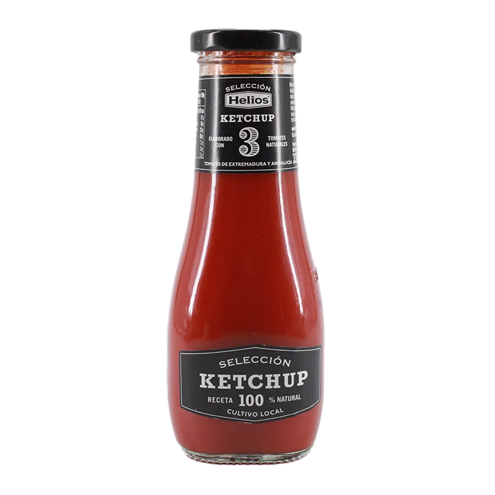SALSA DE TOMATE KETCHUP HELIOS 330 GRAMOS