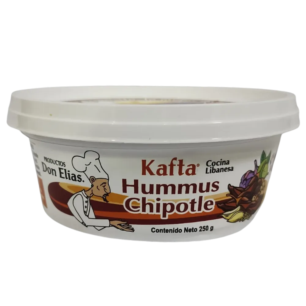 HUMMUS DE CHIPOTLE GARBANZO DON ELIAS 250 GRAMOS