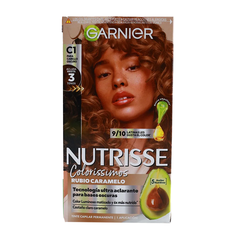 TINTE PARA CABELLO TONO C1 NUTRISSE 1 PIEZA