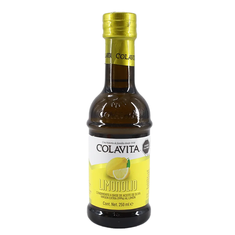 ACEITE DE OLIVA EXTRA VIRGEN AL LIMON COLAVITA 250 MILILI