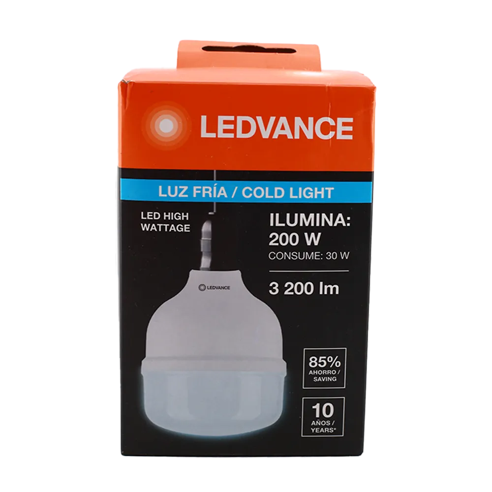 FOCO LED ALTA POTENCIA 30W LUZ FRIA 3200LM LEDVANCE 1 PIEZA
