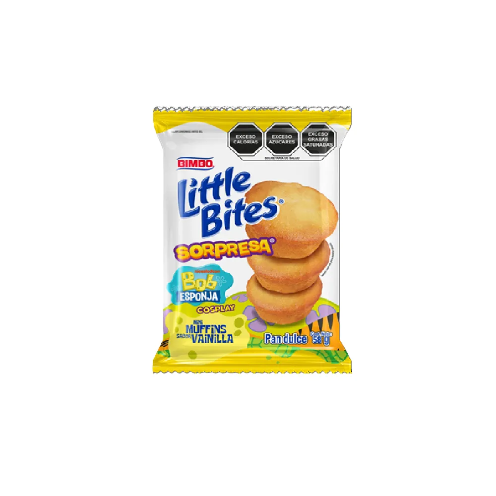 LITTLE BITES SORPRESA BIMBO 58 GRAMOS