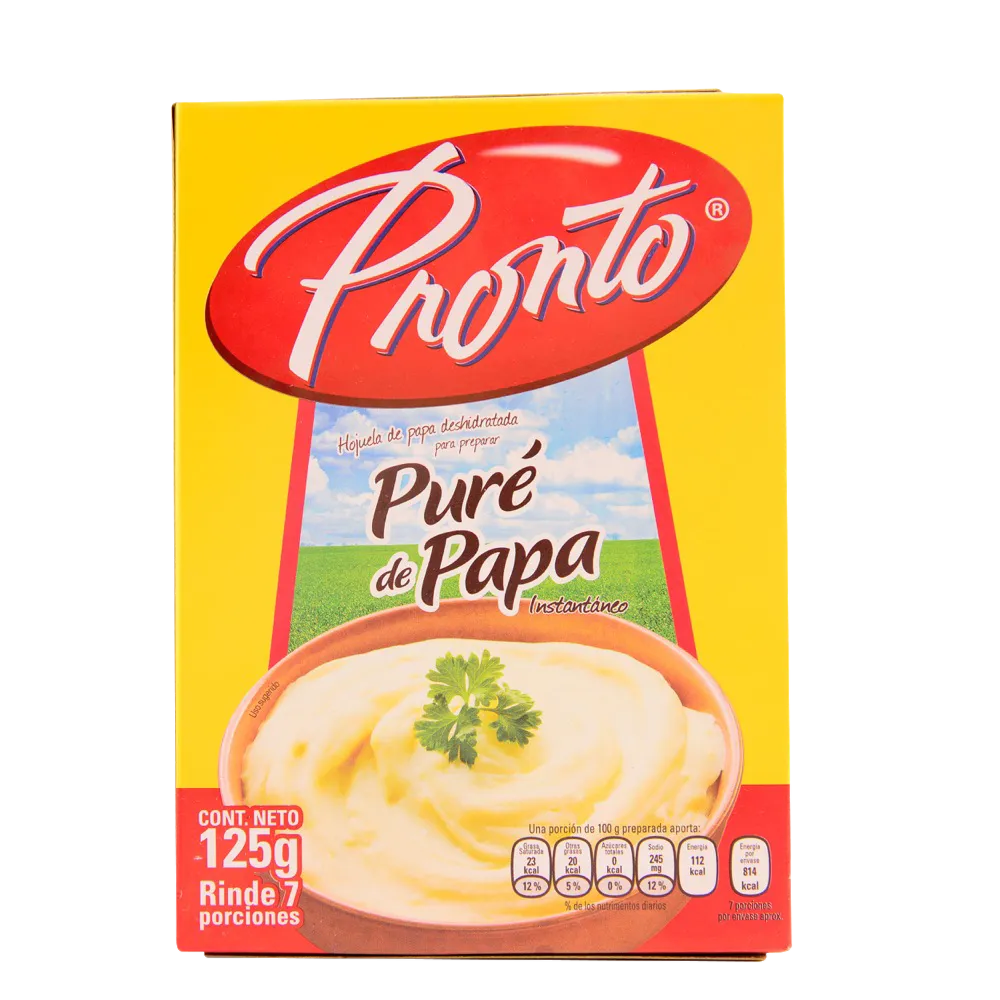 Pure De Papa Pronto 125 Gr