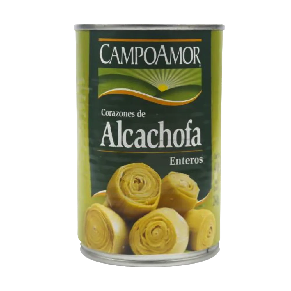 Corazones De Alcachofa Enteros Campoamor 400 Gr