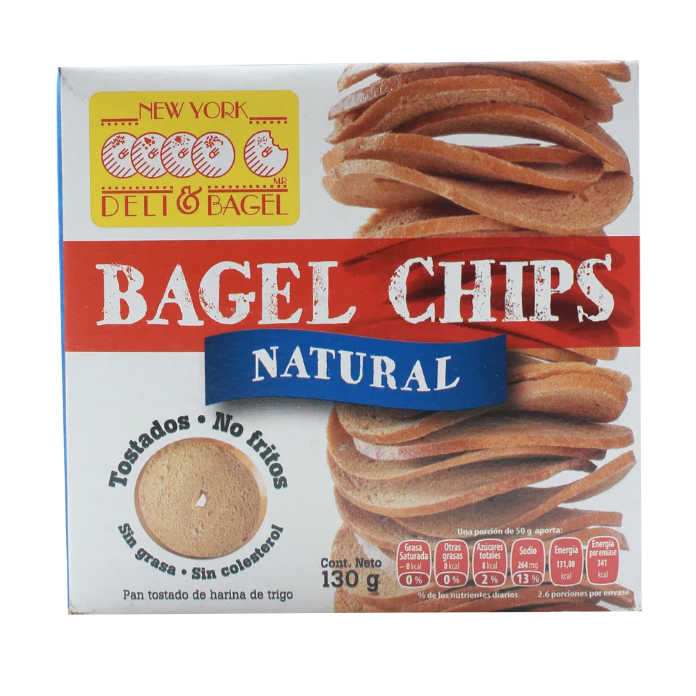 Bagel Chips Natural Ny Deli & Bagel 130 g