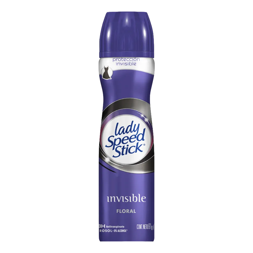Antitranspirante Aerosol Invisible Floral Lady Speedstick 150 Ml