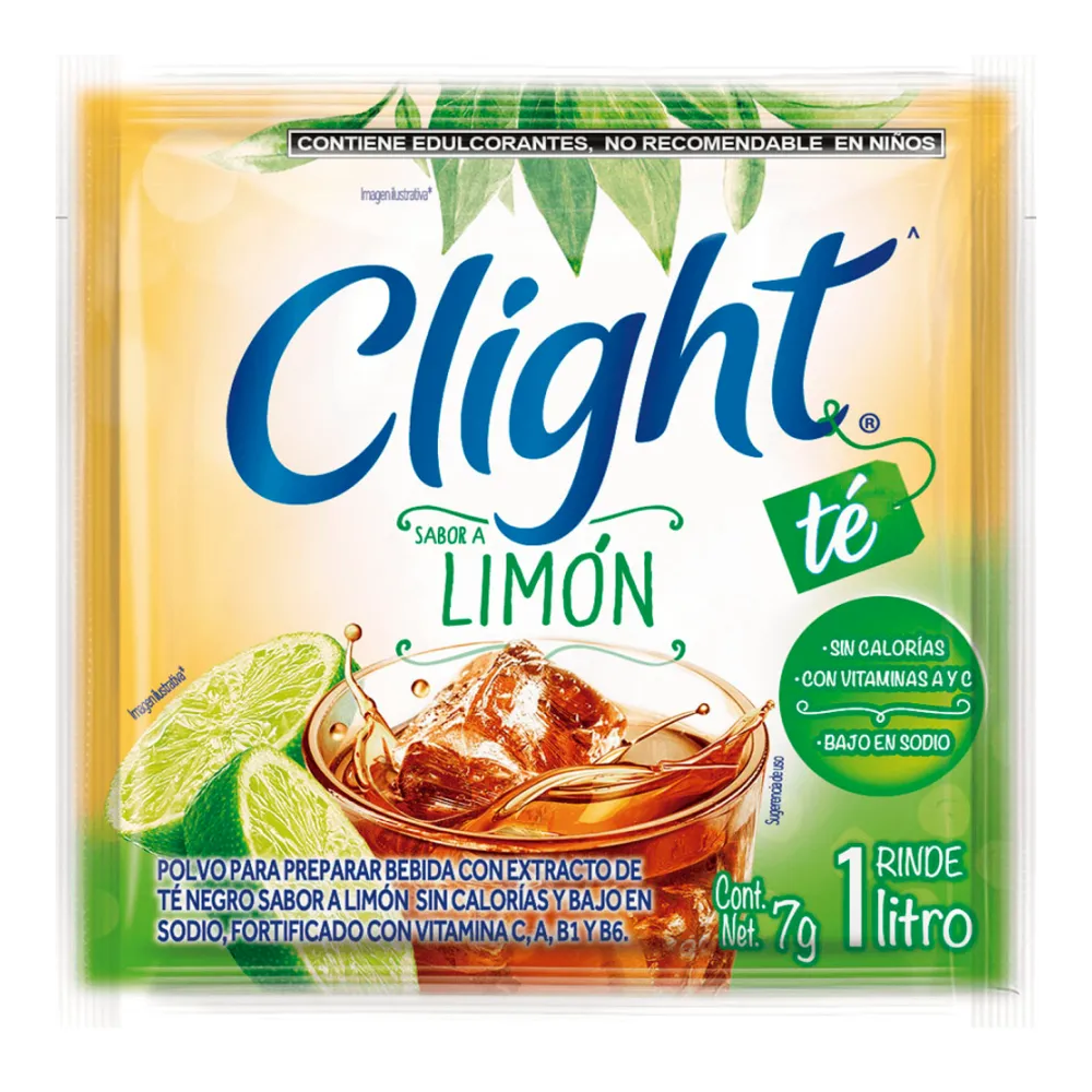 Bebida Te Helado En Polvo Limon Clight 7 g