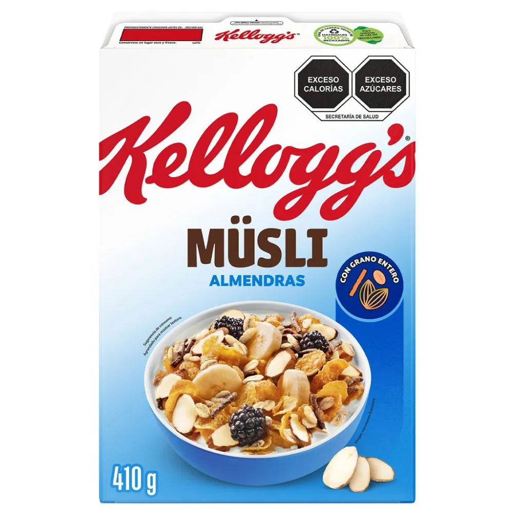 Cereal Musli Almedras Kelloggs 410 g