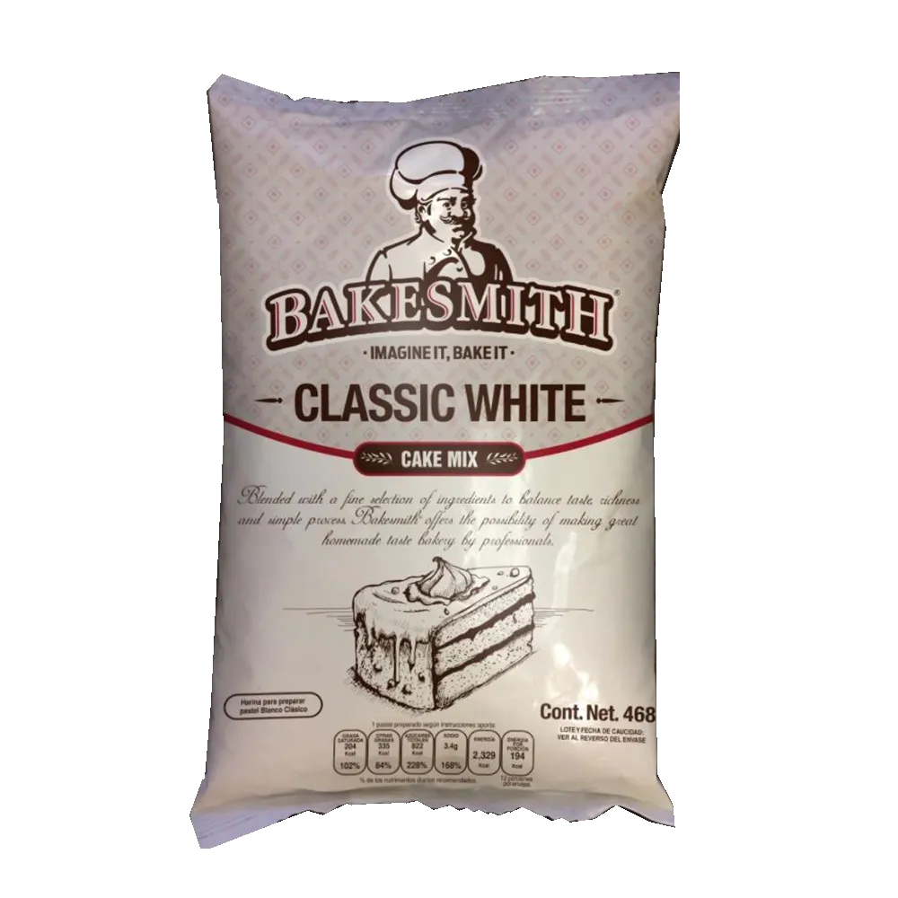 Harina Para Pastel Blanco Clasico Bakesmith 468 Gr