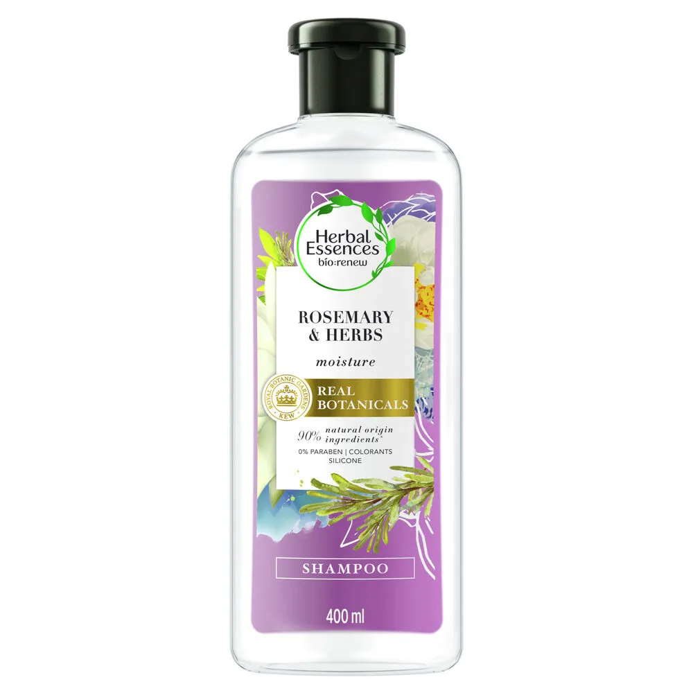 Shampoo Humectacion Rosemary Herbal Renew 400 Ml