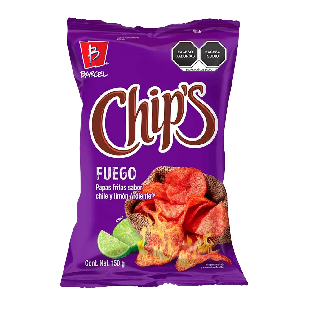 Chips Papas Fuego Barcel 150 g