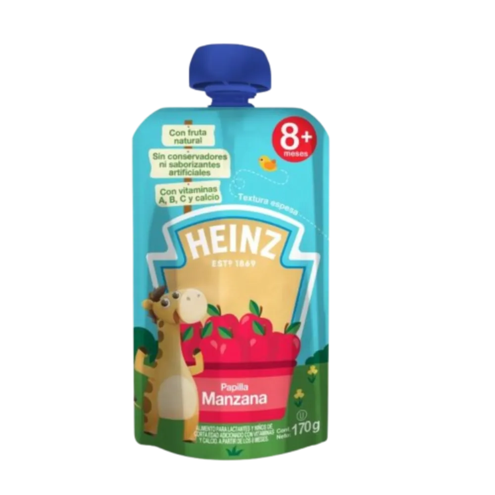 Papilla Pouch Manzana Heinz 170 g