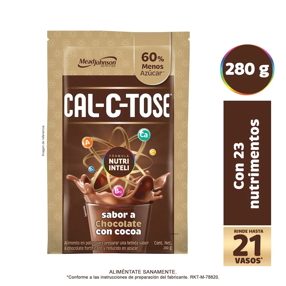 Modificador De Leche Chocolate 50% Menos CHOCOLATE 50% MENOS Cal C Tose 280 g