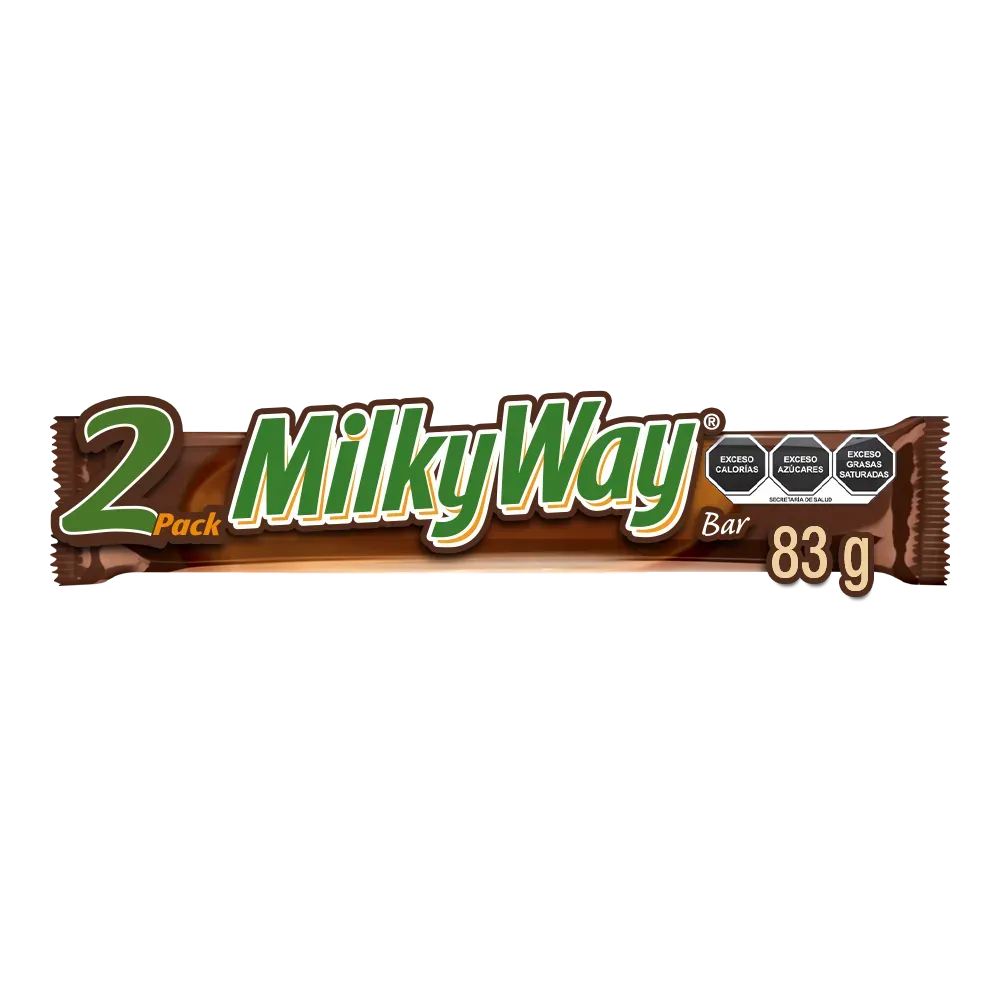 Barra De Chocolate 2 Pack Milky Way 83 g