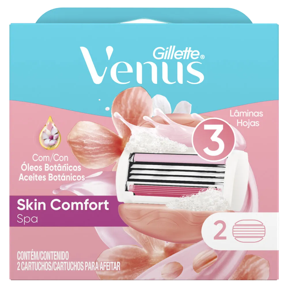Cartuchos Afeitar Venus Spa Venus Spa 2 Pza