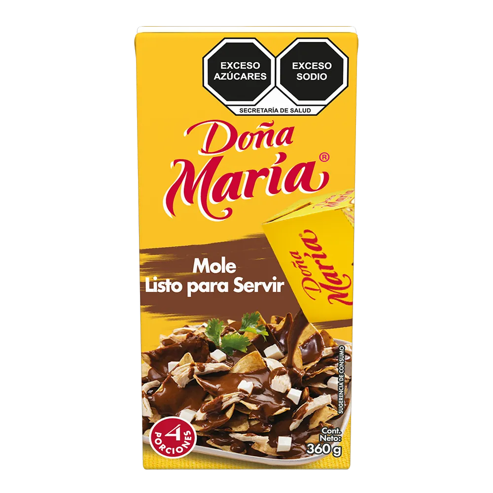 Mole Listo Para Servir Para Servir 360 Gr