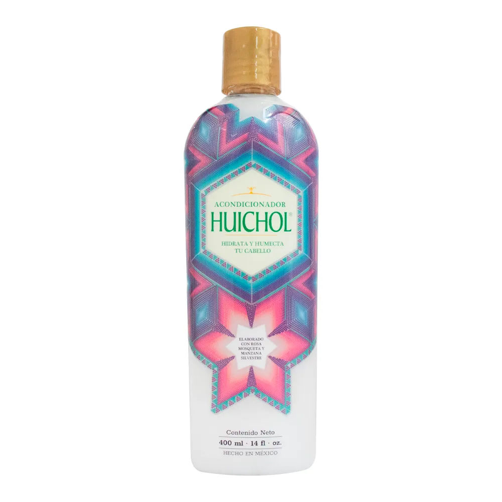 Acondicionador Rosa Y Manzana Huichol 400 Ml
