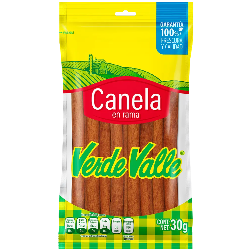 Canela Entera Verde Valle 30 Gr