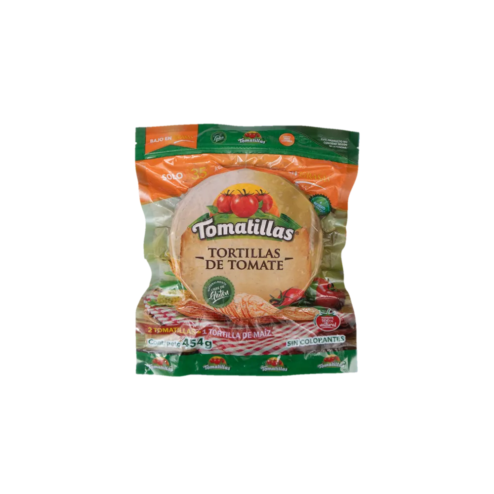 Tortillas De Maiz Con Tomate Tomatillas 454 g