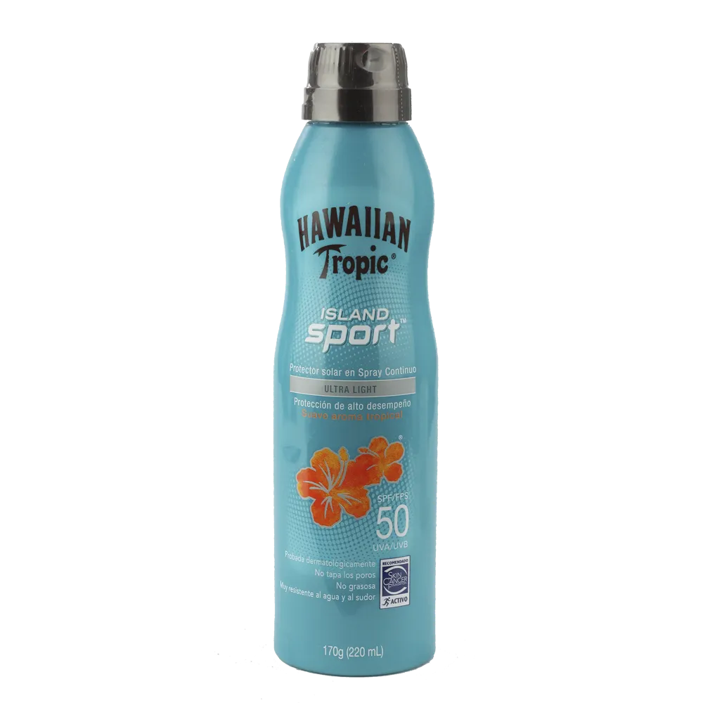 PROTECTOR SOLAR AEROSOL FPS 50 ISLAND SPORT HAWAIIAN TROPIC 220 MILILI